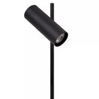 Lámpara sobremesa metal negro Ø15x42 cm GU10 - LULS0131