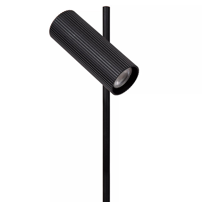 Lámpara sobremesa metal negro Ø15x42 cm GU10 - LULS0131