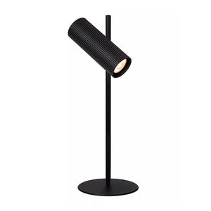 Lámpara sobremesa metal negro Ø15x42 cm GU10 - LULS0131