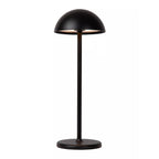 Lámpara sobremesa exterior negro recargable Ø12x32 cm LED 1,5W - LULS0137