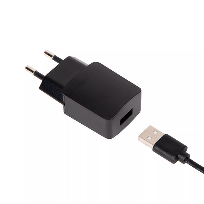 Lámpara sobremesa PVC negro natural Ø22x36 LED 3W IP44 - LULS0152