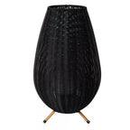 Lámpara sobremesa PVC negro Ø30x50 LED 3W IP44 - LULS0146