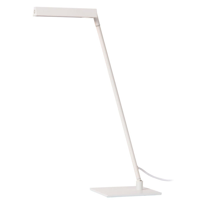 Lámpara sobremesa metal blanco 13x42,3 cm LED 2700K 3W - LULS0186