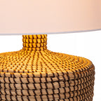Lámpara de mesa hierba marina natural Ø35x48 cm E27 - LULS0193