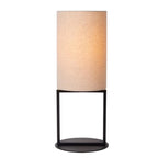 Lámpra sobremesa metal blanco Ø20x50 cm E27 - LULS0195