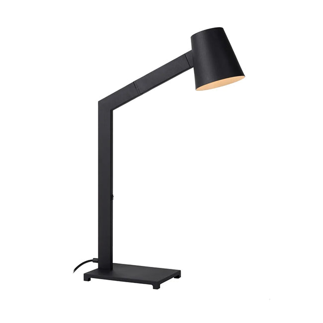 Lámpara de mesa metal negro 22x67 CM E14 - LULS0200