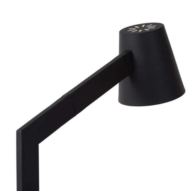 Lámpara de mesa metal negro 22x67 CM E14 - LULS0200