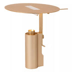 Lámpara de mesa  acero oro mate Ø20 cm LED 7W - LULS0208