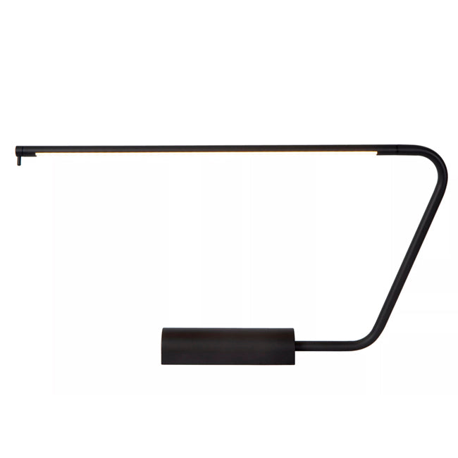 Lámpara de mesa aluminio negro LED 6,5W - LULS0212