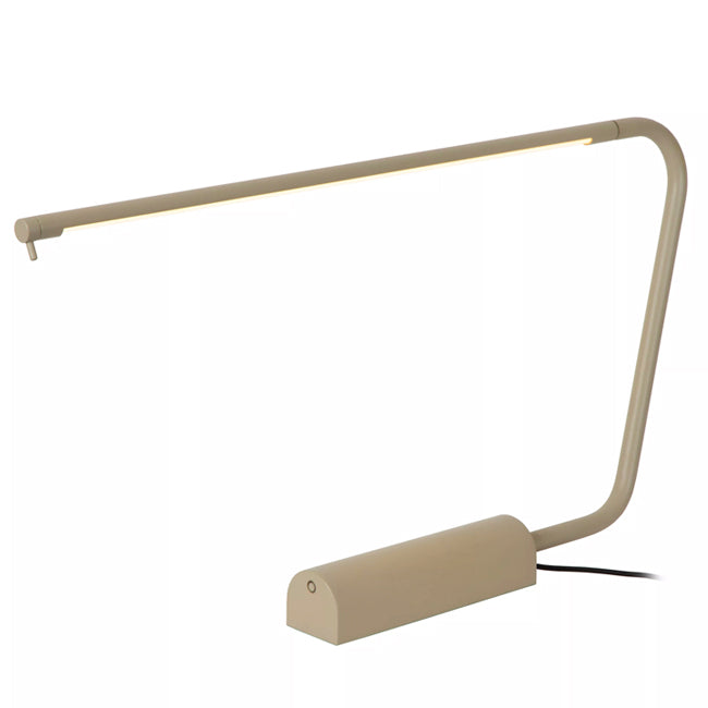 Lámpara de mesa aluminio taupe LED 6,5W - LULS0213