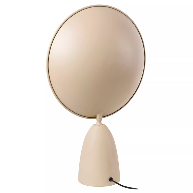 Lámpara de mesa acero taupe Ø25,5 cm LED 8W - LULS0221