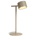 Lámpara de mesa metal taupe Ø16x40 cm 9W LED - LULS0223