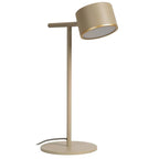 Lámpara de mesa metal taupe Ø16x40 cm 9W LED - LULS0223