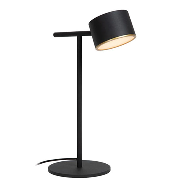 Lámpara de mesa metal negro Ø16x40 cm 9W LED - LULS0224