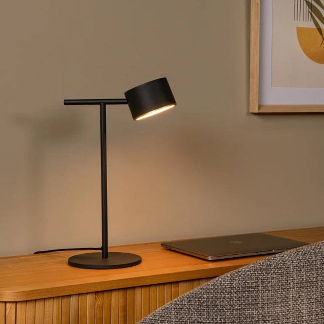 Lámpara de mesa metal negro Ø16x40 cm 9W LED - LULS0224