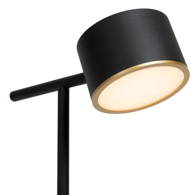 Lámpara de mesa metal negro Ø16x40 cm 9W LED - LULS0224
