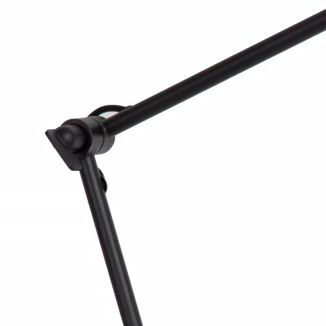 Lámpara sobremesa para lectura metal negro dimeable sensor tactil Ø16x42 cm 8W LED - LULS0236