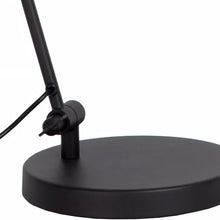 Cargar imagen en el visor de la galería, Lámpara sobremesa para lectura metal negro dimeable sensor tactil Ø16x42 cm 8W LED - LULS0236
