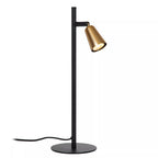 Lámpara de mesa metal negro bronce Ø15x46cm  GU10 - LULS0243
