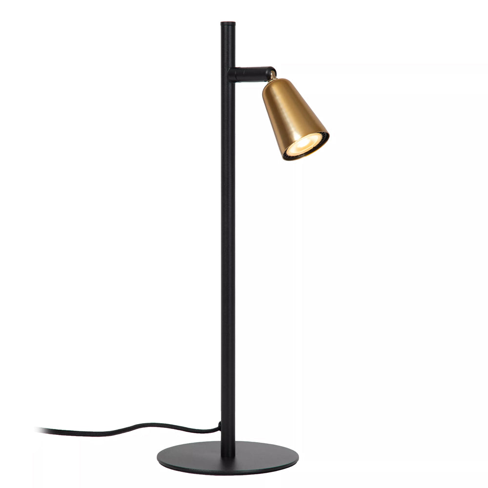 Lámpara de mesa metal negro bronce Ø15x46cm  GU10 - LULS0243