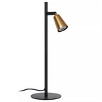 Lámpara de mesa metal negro bronce Ø15x46cm  GU10 - LULS0243