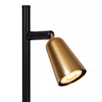 Lámpara de mesa metal negro bronce Ø15x46cm  GU10 - LULS0243