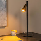 Lámpara de mesa metal negro bronce Ø15x46cm  GU10 - LULS0243