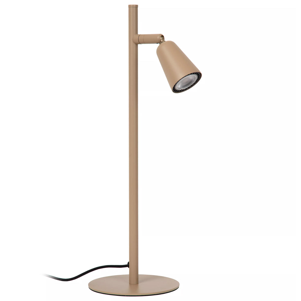 Lámpara de mesa metal taupe Ø15x46cm  GU10 - LULS0244