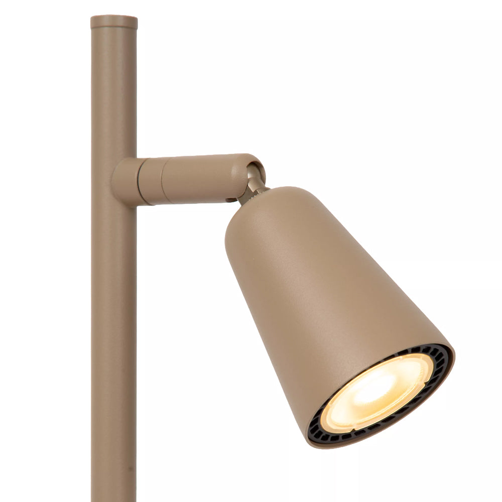 Lámpara de mesa metal taupe Ø15x46cm  GU10 - LULS0244