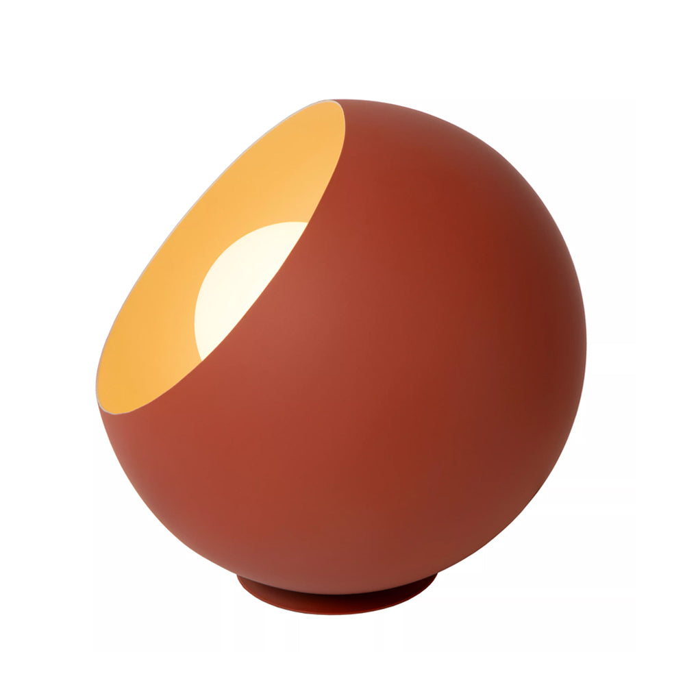 Lámpara de mesa metal terracota Ø20cm  E27 - LULS0248