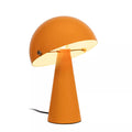Lámpara de mesa metal naranja Ø23x33,5 cm E27 - LULS0250