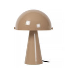 Lámpara de mesa metal taupe Ø23x33,5 cm E27 - LULS0252