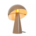 Lámpara de mesa metal taupe Ø23x33,5 cm E27 - LULS0252