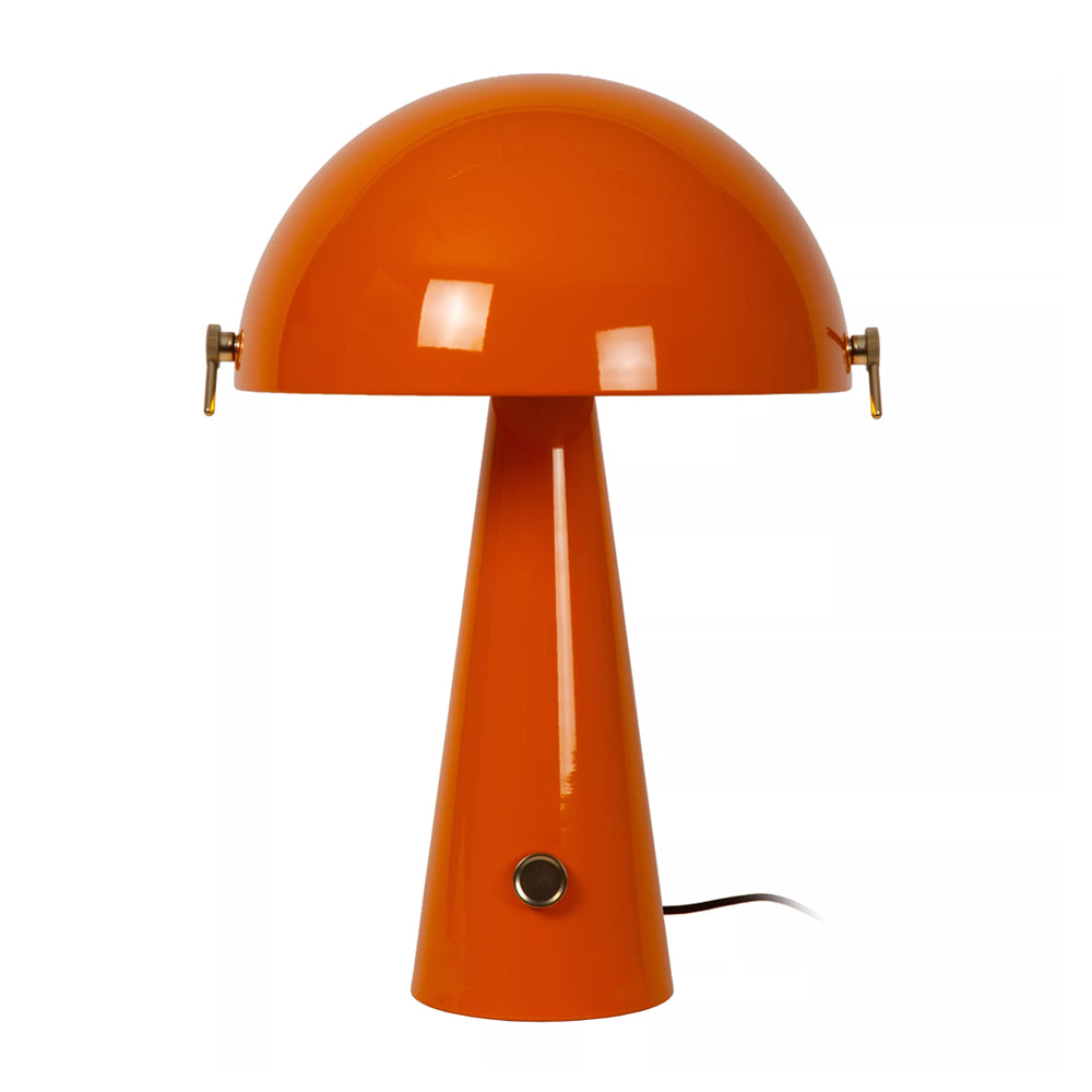 Lámpara de mesa metal naranja  Ø38x51,8cm E27 - LULS0254