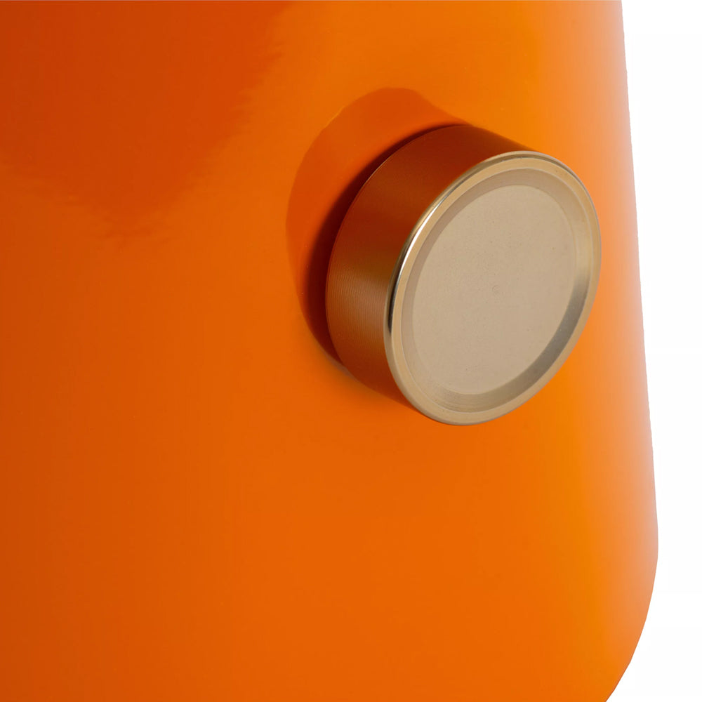 Lámpara de mesa metal naranja  Ø38x51,8cm E27 - LULS0254