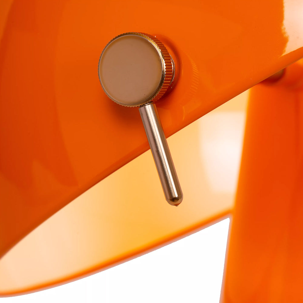 Lámpara de mesa metal naranja  Ø38x51,8cm E27 - LULS0254