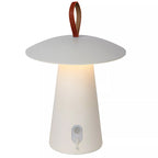 Lámpara de mesa aluminio blanco recargable dimeable Ø19,7x 29,2 cm 2W LED - LULS0256