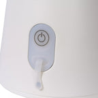Lámpara de mesa aluminio blanco recargable dimeable Ø19,7x 29,2 cm 2W LED - LULS0256