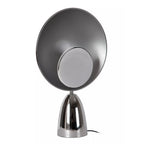 Lámpara de mesa acero cromo Ø25,5 cm LED 8W - LULS0257