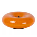Lámpara de mesa vidrio naranjo Ø 29,5 cm G9 3x5W - LULS0258