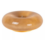 Lámpara de mesa vidrio taupe Ø 29,5 cm G9 3x5W - LULS0259