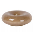 Lámpara de mesa vidrio taupe Ø 29,5 cm G9 3x5W - LULS0259