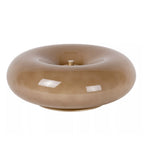 Lámpara de mesa vidrio taupe Ø 29,5 cm G9 3x5W - LULS0259