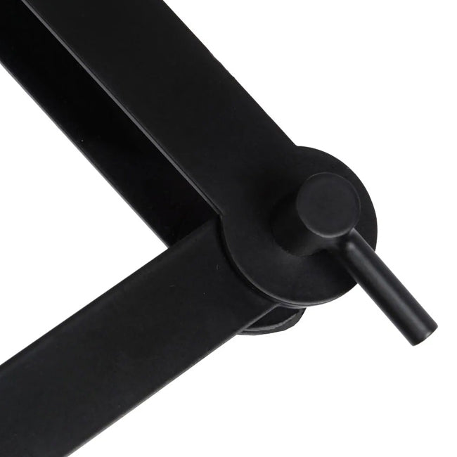 Lampara de techo negra Ø12x61cm E27 - LULT0001