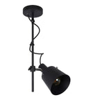 Lampara de techo negra E27 - LULT0002