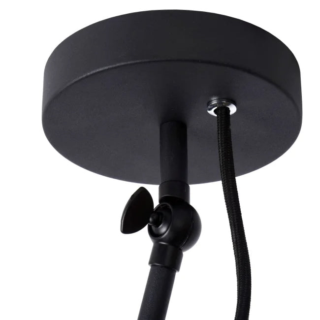 Lampara de techo negra E27 - LULT0002