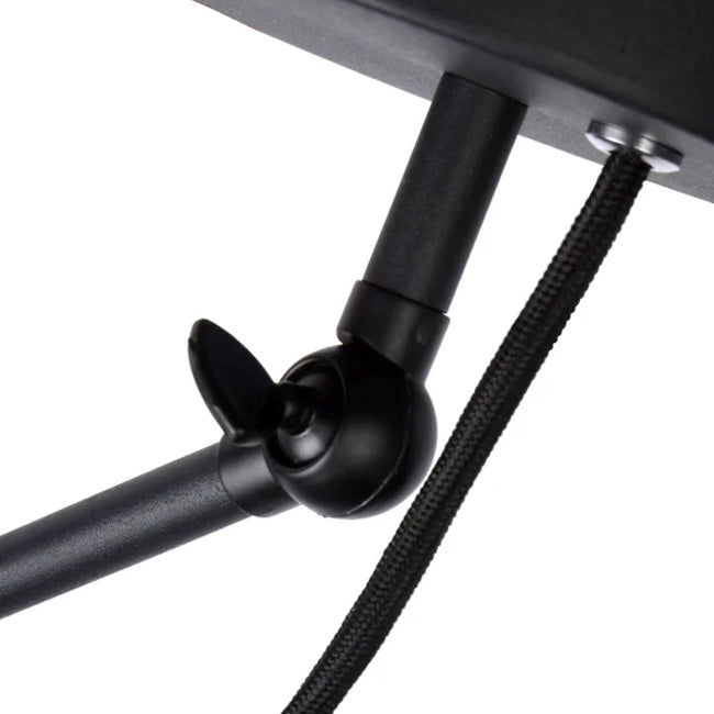 Lampara de techo negra E27 - LULT0002