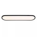 Plafón sintético negro dimeable 80x20x3,2 cm 36W - LUPL0115