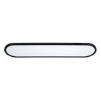 Plafón sintético negro dimeable 80x20x3,2 cm 36W - LUPL0115