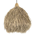 Lámpara colgante fibra natural Ø40x50 cm E27 - MFLC0016